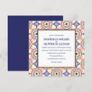 Search for spanish tile wedding invitations Sophisticated