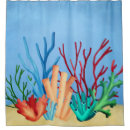 Search for coral beach shower curtains Seaside