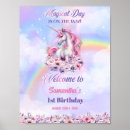Search for unicorn birthday posters Magical
