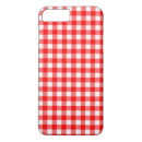 Search for red and white gingham pattern iphone cases Texture