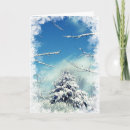 Search for landscape christmas cards Evergreen