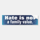 Search for no hate bumper stickers Religion