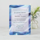 Search for purple and blue wedding invitations Chic