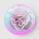 Search for light pink clocks Pretty