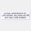 Search for illegal immigrants bumper stickers Laws