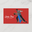 Search for latin business cards Dancer