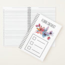Search for checklist notebooks Floral
