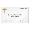 Search for doctor business cards Medical specialist