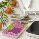 Search for colourful floral pattern key rings Bohemian