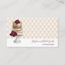 Search for birthday cake business cards Pastry