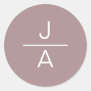 Search for monogram wedding envelope seals Modern