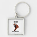 Search for red panda key rings Funny