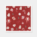Search for cute napkins Santa