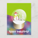 Search for snowglobe postcards Merry christmas