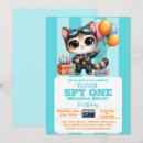 Search for kitty 1st birthday invitations Colourful