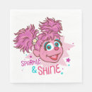 Search for abby cadabby sesame street napkins Pink