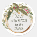 Search for jesus is the reason stickers Xmas