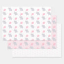 Search for white elephant wrapping paper Pink