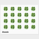 Search for shamrock plant stickers Lucky