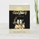 Search for wine glass christmas cards Gold