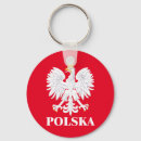 Search for polish flag key rings Red