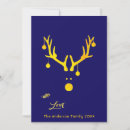 Search for funny reindeer christmas cards Blue