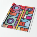 Search for memphis wrapping paper Colourful