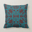 Search for turquoise and brown cushions Abstract
