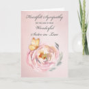 Search for loss of sister sympathy cards Pink