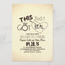 Search for just engaged invitations Funny