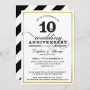 Search for 10th anniversary party invitations Chic