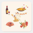 Search for travel spain stickers Flamenco