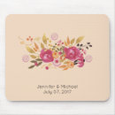 Search for orange wedding mousepads Watercolor flowers