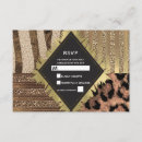 Search for leopard rsvp cards Cheetah