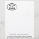 Search for monogram stationery paper White