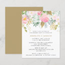 Search for gold couples shower invitations Pink