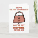 Search for 3 year anniversary cards Leather