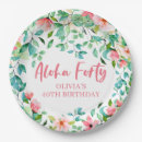 Search for luau paper plates Summer