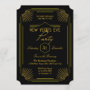 Search for art deco new year invitations Flapper