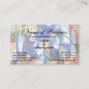 Search for lying business cards Blue