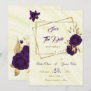 Search for royal purple save the dates Botanical