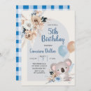 Search for koala party invitations For kids