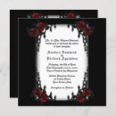 Search for blood red invitations Roses