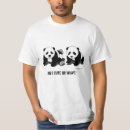 Search for panda mens tshirts Wildlife
