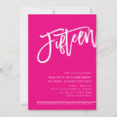 Search for pink white birthday invitations Minimalist