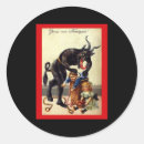 Search for the krampus stickers Vintage