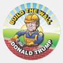 Search for illegal immigrants stickers Political