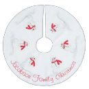 Search for tree skirts Red and white