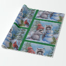 Search for raccoon wrapping paper Wildlife