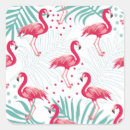 Search for tropical summer stickers Flamingo